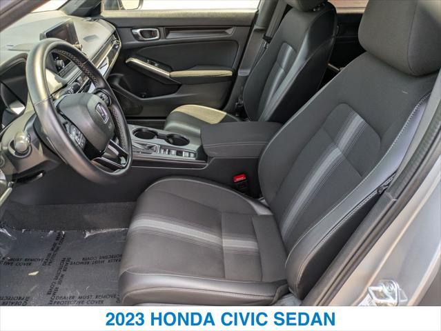 used 2023 Honda Civic car, priced at $25,000