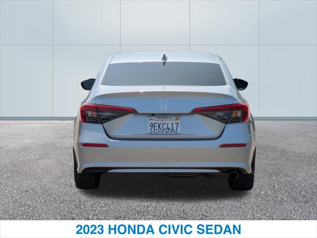 used 2023 Honda Civic car, priced at $25,000