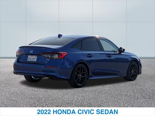 used 2022 Honda Civic car, priced at $22,796