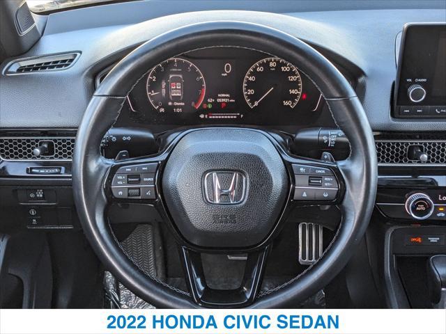 used 2022 Honda Civic car, priced at $22,796