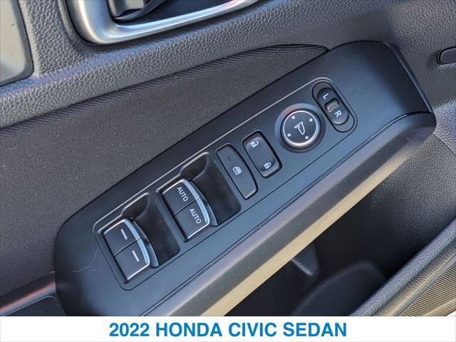 used 2022 Honda Civic car, priced at $22,796