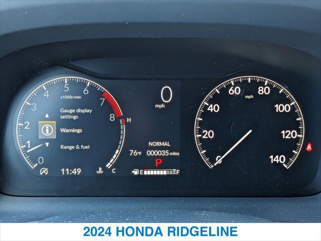 new 2024 Honda Ridgeline car, priced at $46,600