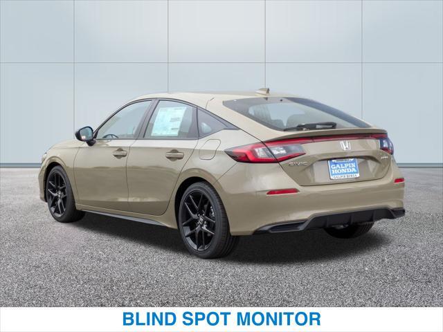 new 2025 Honda Civic car, priced at $29,055