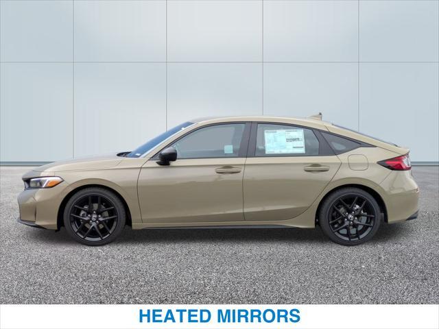 new 2025 Honda Civic car, priced at $29,055
