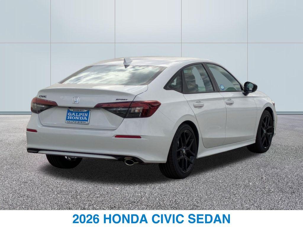 new 2026 Honda Civic car, priced at $28,245