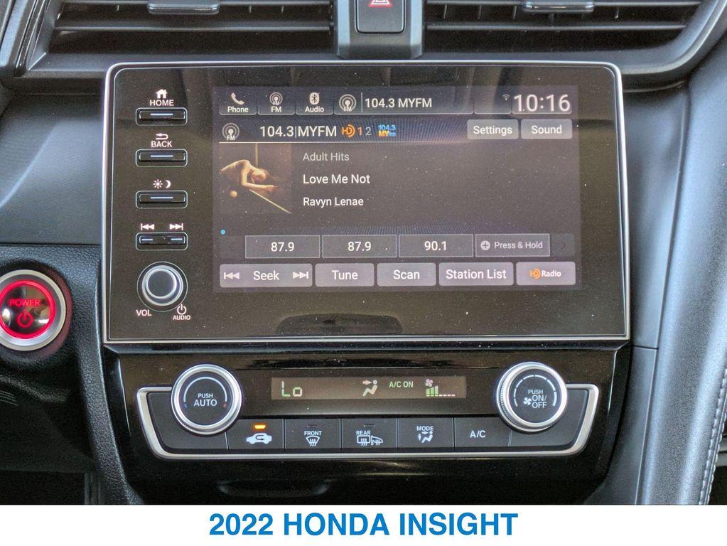 used 2022 Honda Insight car, priced at $23,593