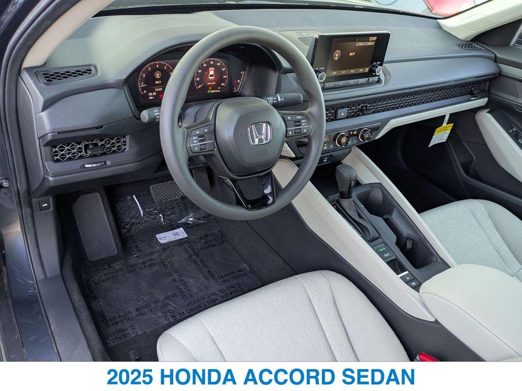 new 2025 Honda Accord car, priced at $29,490