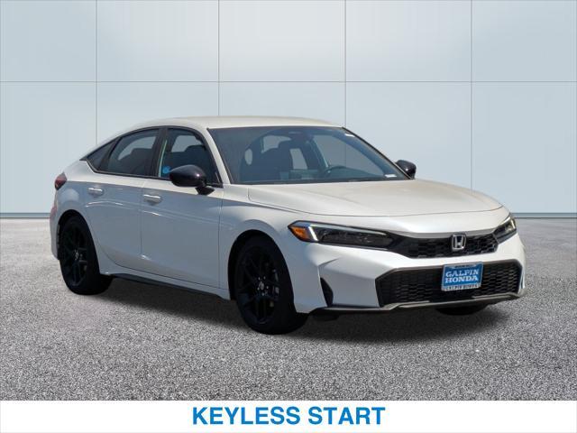 new 2025 Honda Civic car, priced at $29,055