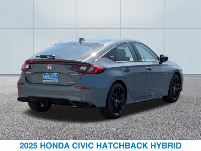 new 2025 Honda Civic Hybrid car, priced at $31,755