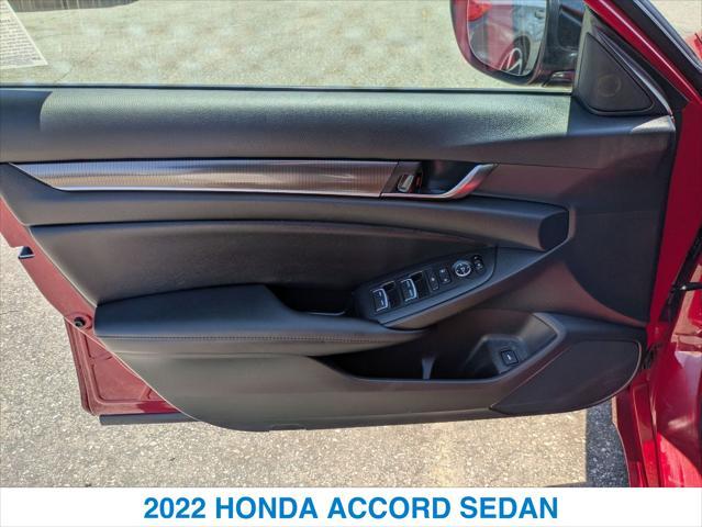 used 2022 Honda Accord car, priced at $27,856