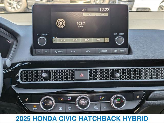 new 2025 Honda Civic Hybrid car, priced at $31,300