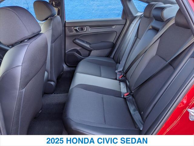 new 2025 Honda Civic car, priced at $27,345