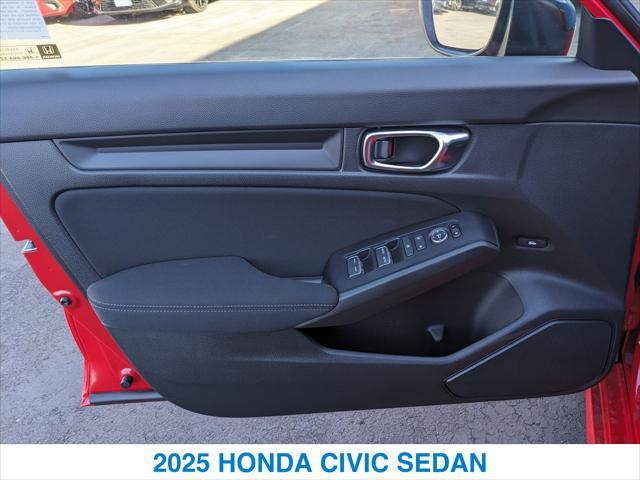 new 2025 Honda Civic car, priced at $27,345