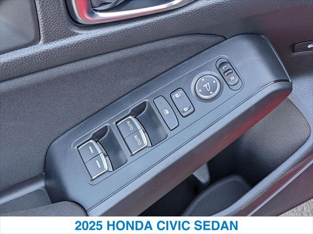 new 2025 Honda Civic car, priced at $27,345