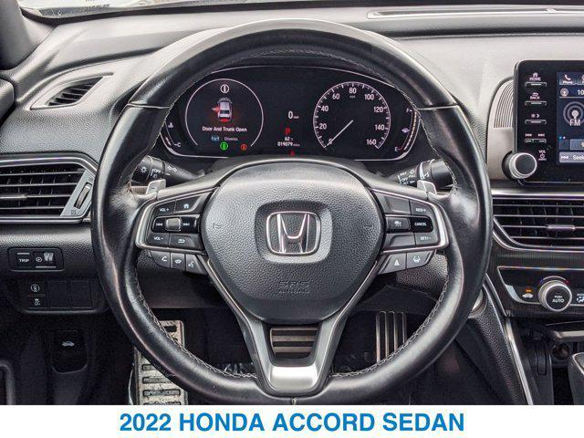 used 2022 Honda Accord car, priced at $27,498