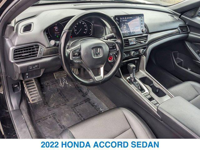 used 2022 Honda Accord car, priced at $27,498