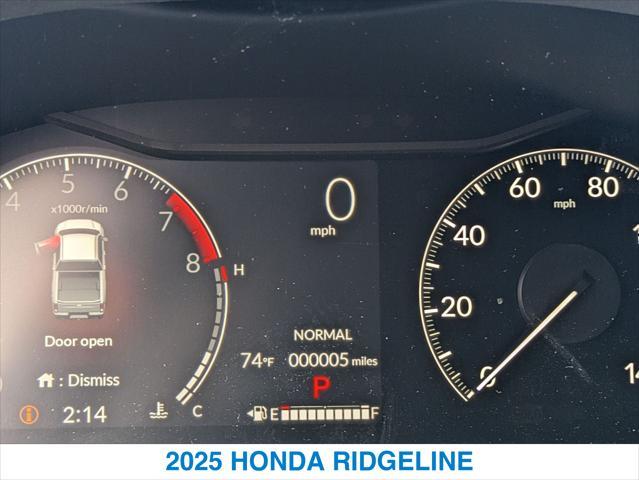 new 2025 Honda Ridgeline car, priced at $47,480