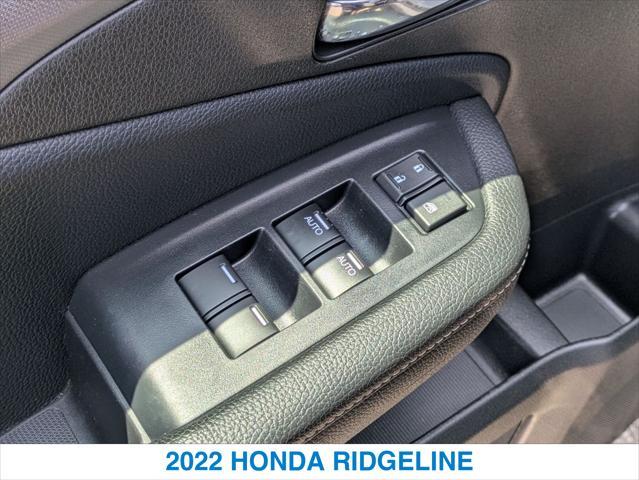 used 2022 Honda Ridgeline car, priced at $37,077