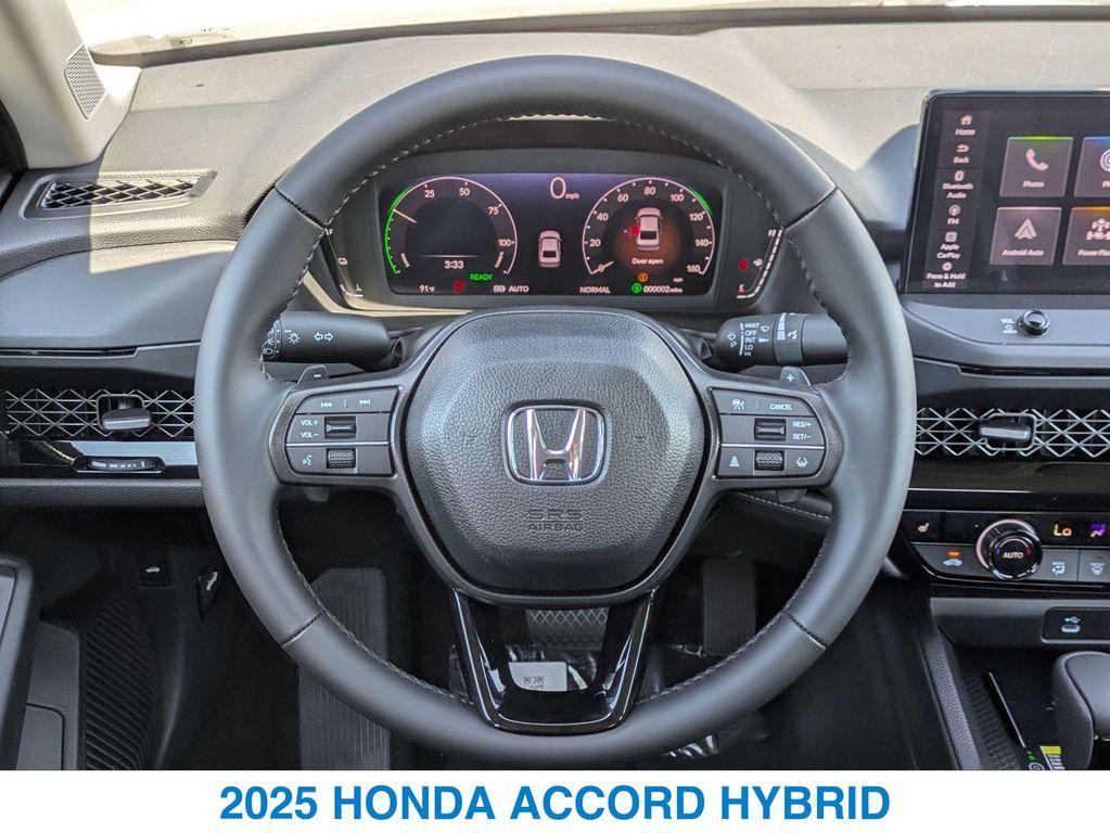 new 2025 Honda Accord Hybrid car, priced at $36,545