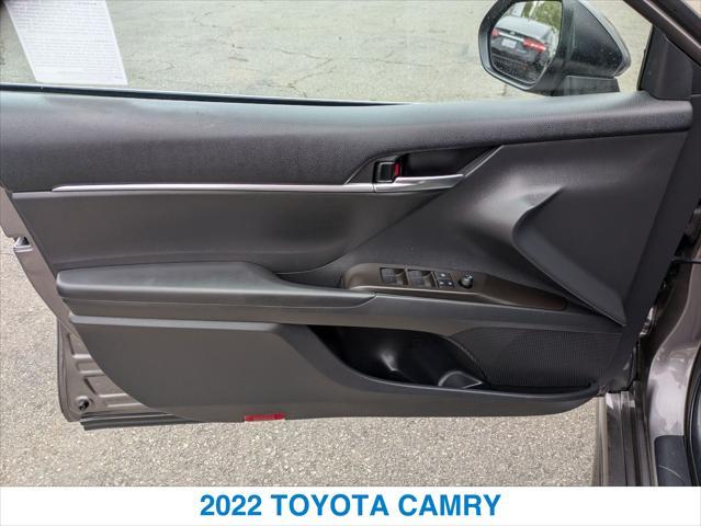 used 2022 Toyota Camry car, priced at $25,277