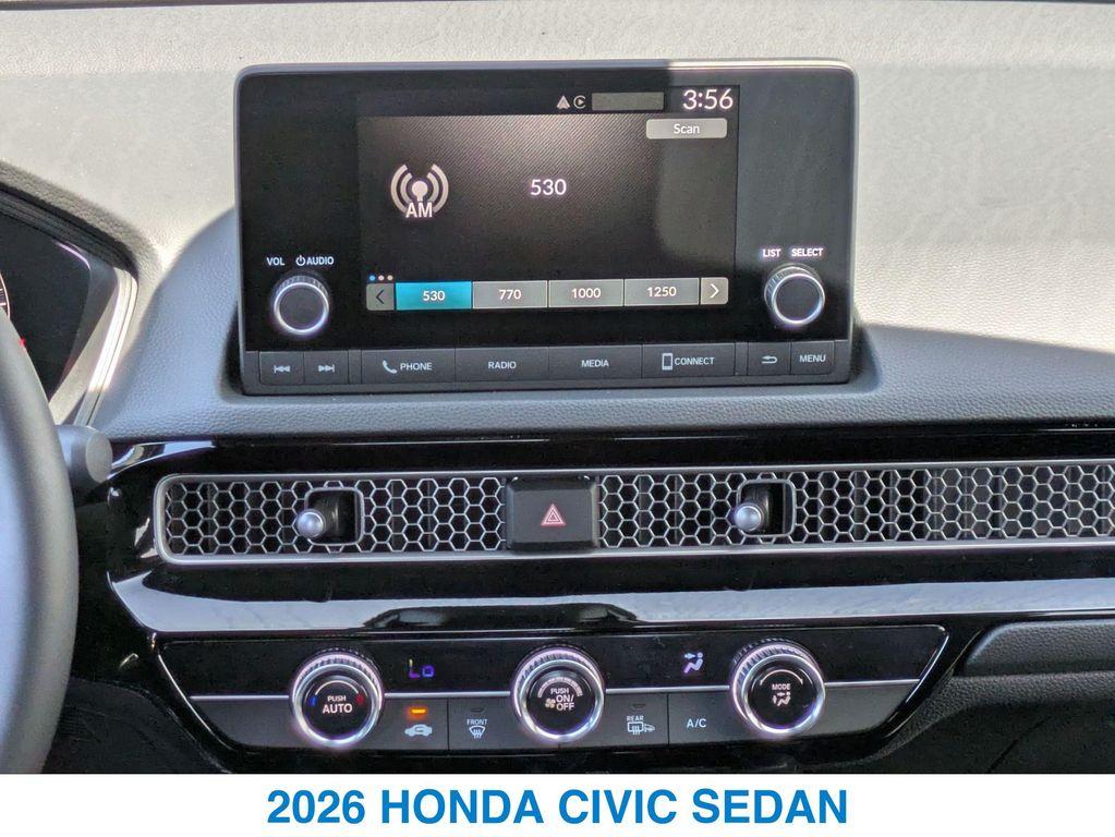 new 2026 Honda Civic car, priced at $28,200