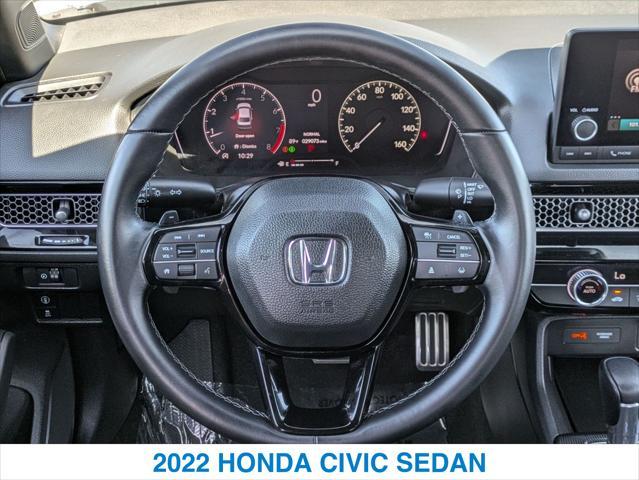 used 2022 Honda Civic car, priced at $25,398