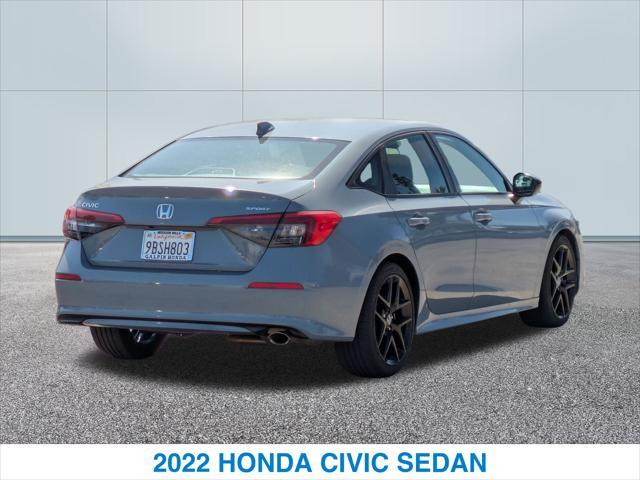used 2022 Honda Civic car, priced at $25,398