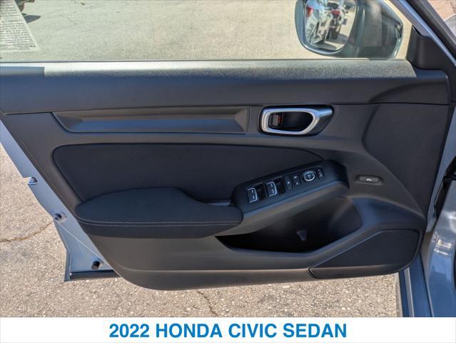 used 2022 Honda Civic car, priced at $25,398