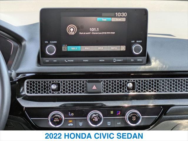 used 2022 Honda Civic car, priced at $25,398