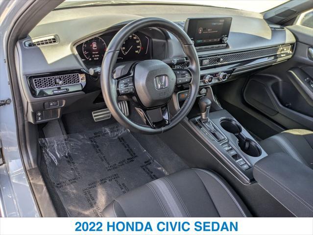 used 2022 Honda Civic car, priced at $25,398