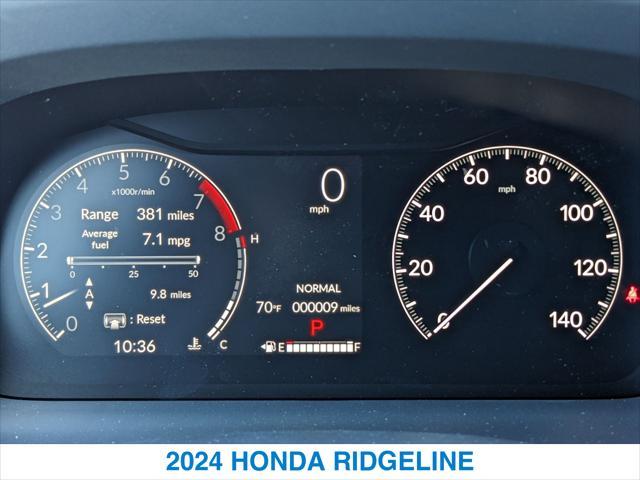 new 2024 Honda Ridgeline car, priced at $47,840