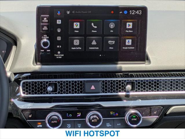 new 2025 Honda Civic Hybrid car, priced at $34,755