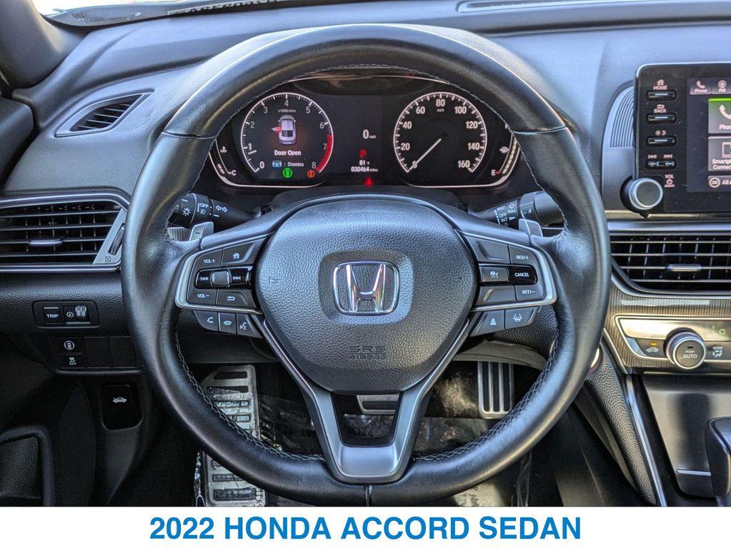 used 2022 Honda Accord car, priced at $26,137