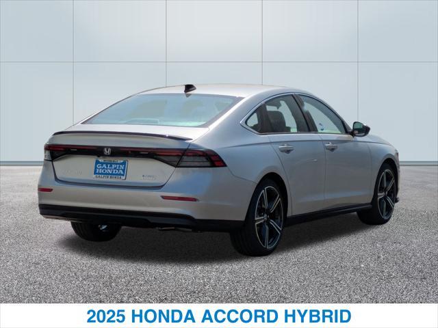 new 2025 Honda Accord Hybrid car, priced at $34,805