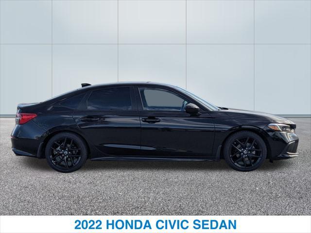 used 2022 Honda Civic car, priced at $24,198