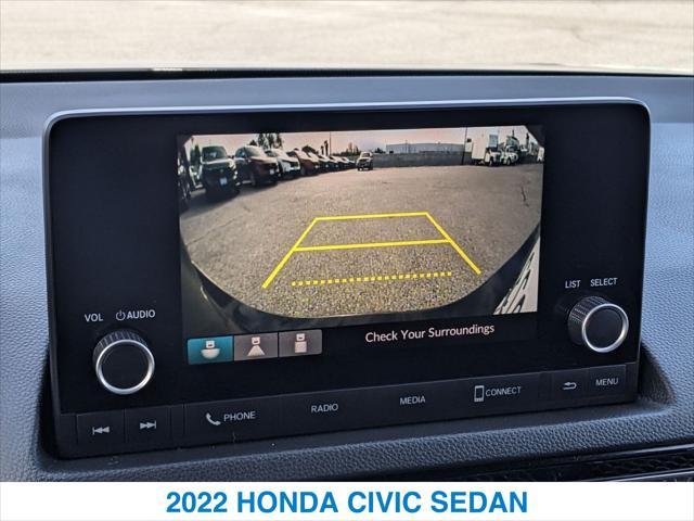 used 2022 Honda Civic car, priced at $24,198