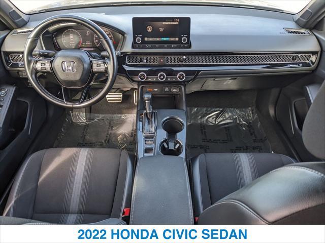 used 2022 Honda Civic car, priced at $24,198