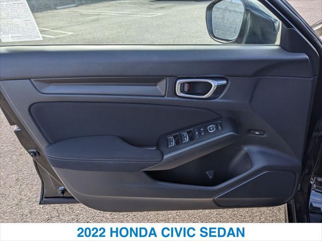 used 2022 Honda Civic car, priced at $24,198