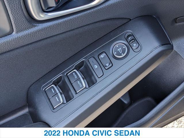 used 2022 Honda Civic car, priced at $24,198