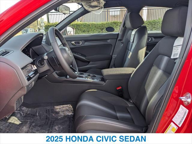 new 2025 Honda Civic car, priced at $27,345