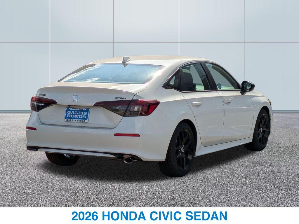 new 2026 Honda Civic car, priced at $28,245