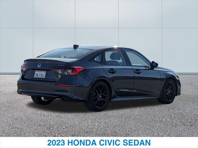 used 2023 Honda Civic car, priced at $25,224