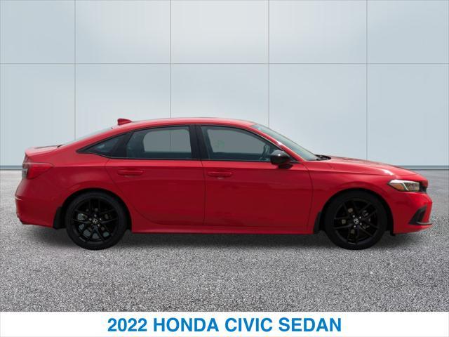 used 2022 Honda Civic car, priced at $24,478