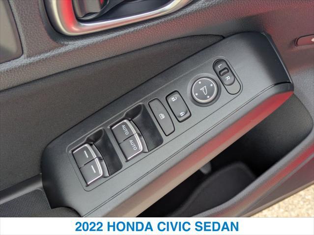 used 2022 Honda Civic car, priced at $24,478