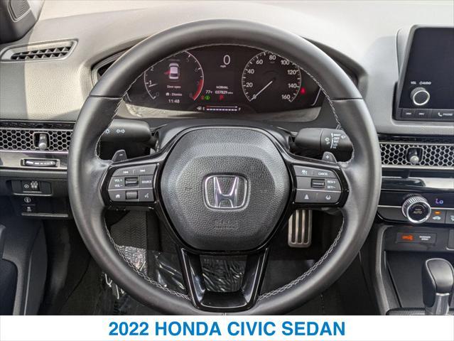 used 2022 Honda Civic car, priced at $24,478