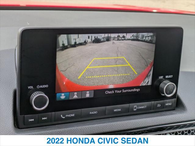 used 2022 Honda Civic car, priced at $24,478