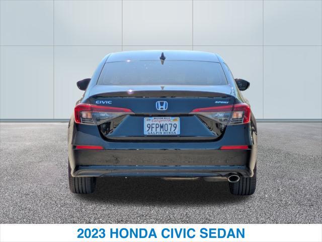 used 2023 Honda Civic car, priced at $25,437