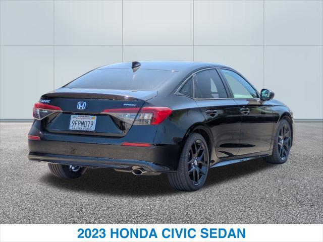 used 2023 Honda Civic car, priced at $25,437