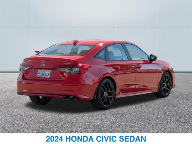 used 2024 Honda Civic car, priced at $26,367