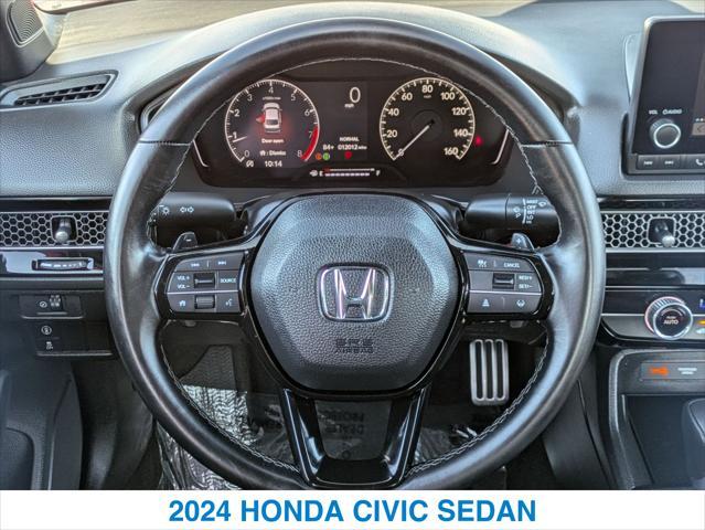 used 2024 Honda Civic car, priced at $26,367